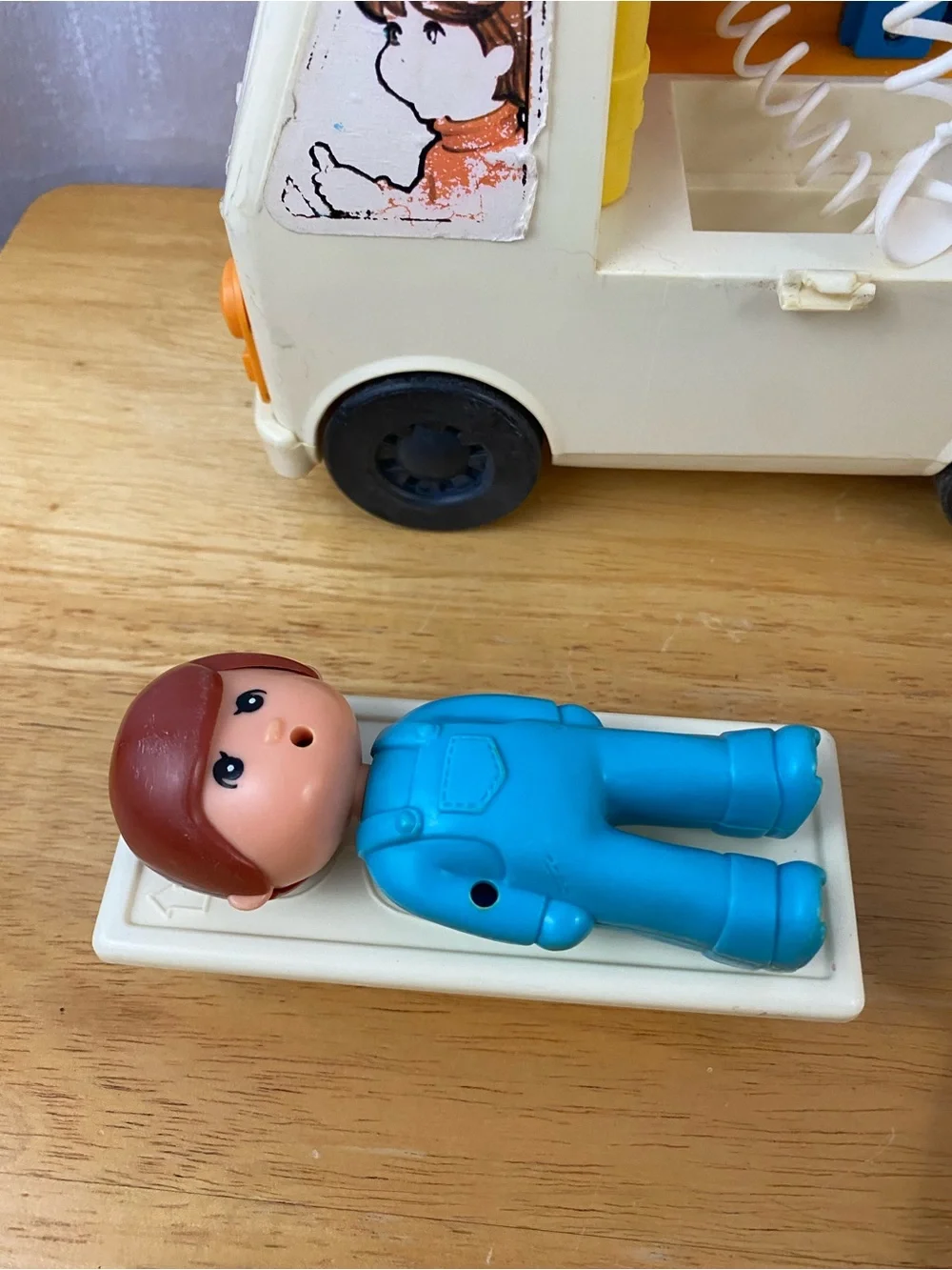 Vintage 1978 Tomy Sears Play Paramedic Van Ambulance